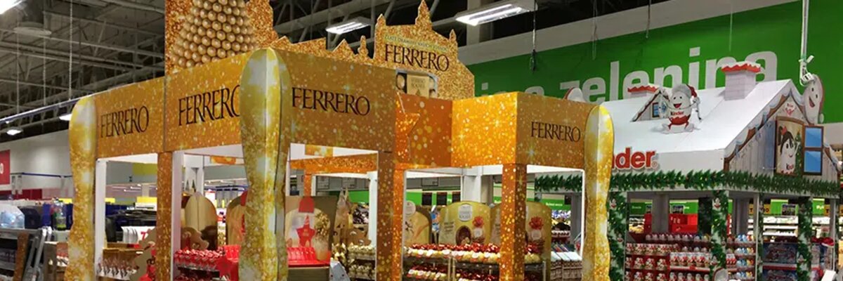 Stojan Ferrero v obchodě s potravinami ve smyslu optimalizace elektronické fakturace