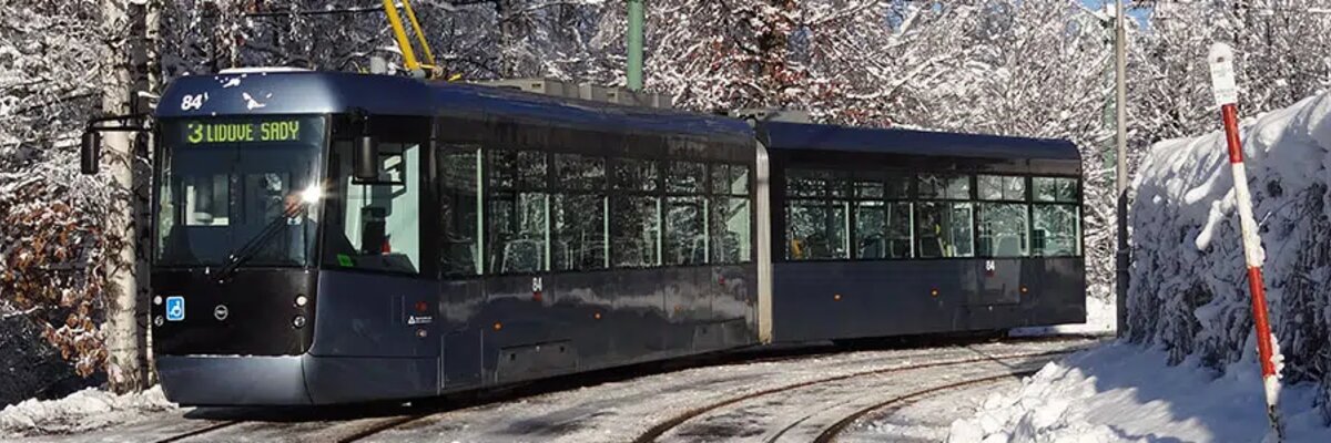 Tram in the snowy landscape - Technical solution for Pragoimex's electronic invoicing