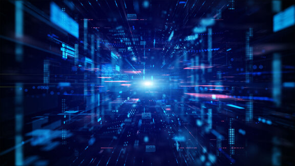 apstraktna pozadina protoka digitalnih podataka_Infolink