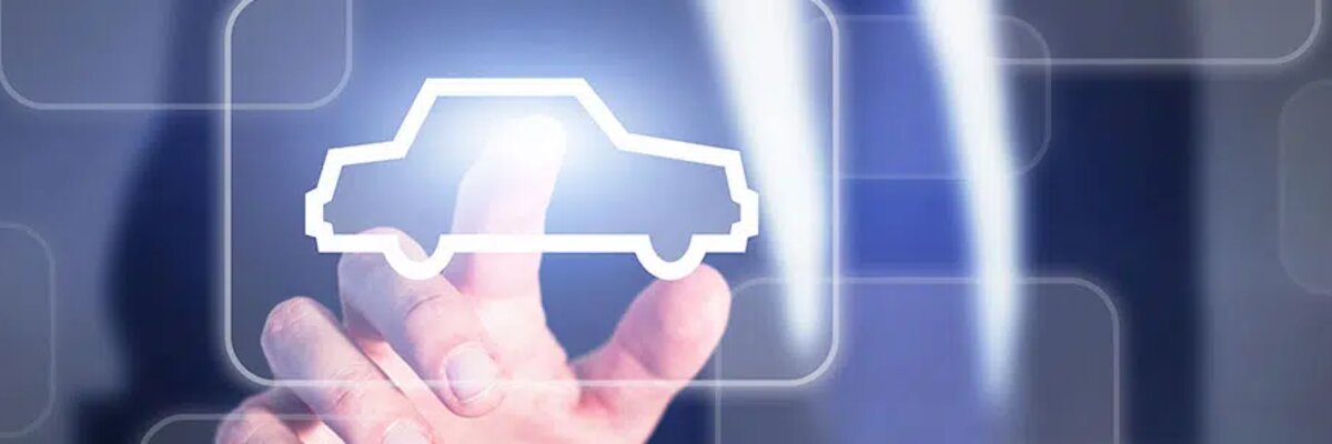 Finger pointing at a digital car sign in meaning more EDI for TMMCZ