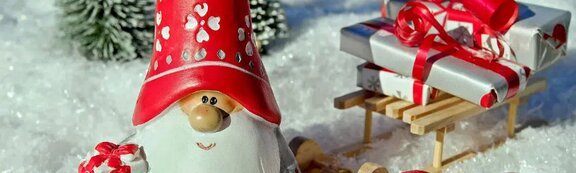 Djed Božićnjak u obliku vilenjaka