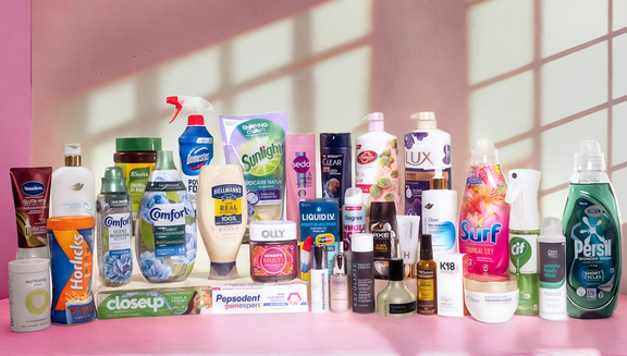 Produktsortiment von Unilever