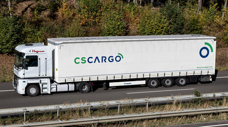 n&aacute;kladn&iacute; automobil společnosti C.S.Cargo