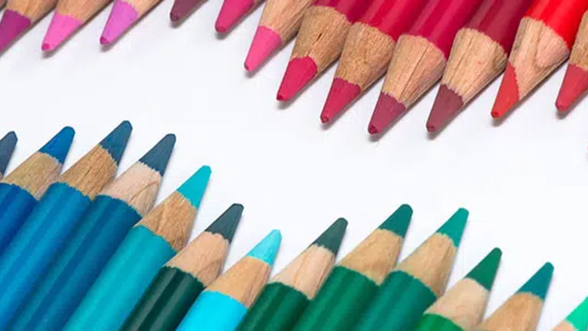 coloured pencils on a white surface - edi services for Herlitz
