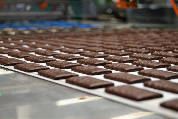 Delitzscher freshly produced chocolate