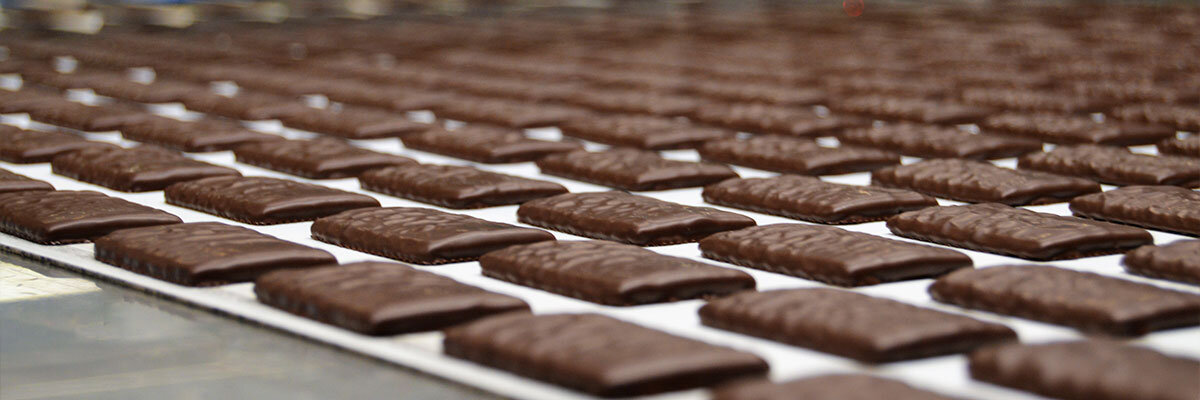 Schokoladenproduktion