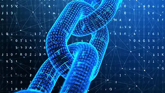 Symbolic image copyright iStockphoto, photo credit Iaremenko Blockchain