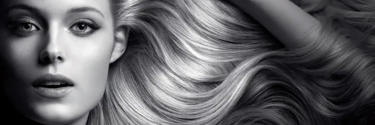 Prachtvolle lange Haare einer jungen Frau - Web-EDI Lösung für L'Oréal Österreich