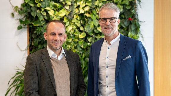 v.l.n.r. Gerd Marlovits, Michael Gschwandtner © LKW WALTER