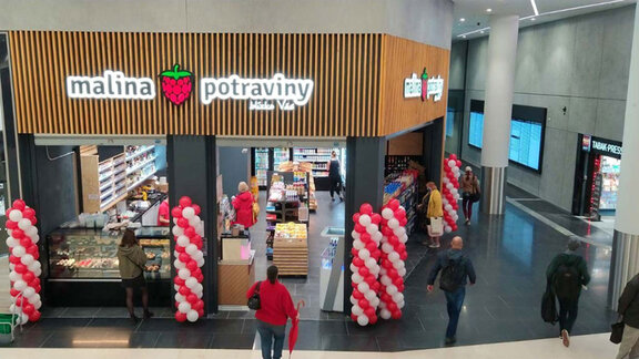 predajňa malina potraviny